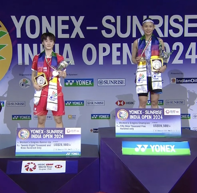 关于印度羽毛球队血洗马来西亚羽毛球队，戴资颖关键制胜的信息